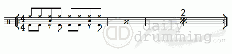 Bass Drum Variation 1+2+3+4+
